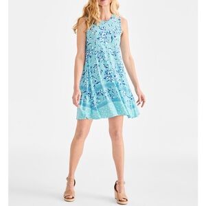 NWT
Women's Printed Sleeveless Flip-Flop
Dress 👗